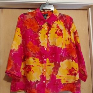 DANA Taylor  Women's Blouse  Size PXL